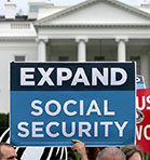 Social Security Rally at the White House
