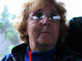 AARP member Jane Bernard rides bus to DC-Seniors protest cuts to Social Security benefits