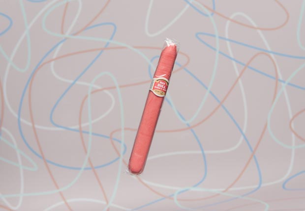 Gum cigar.