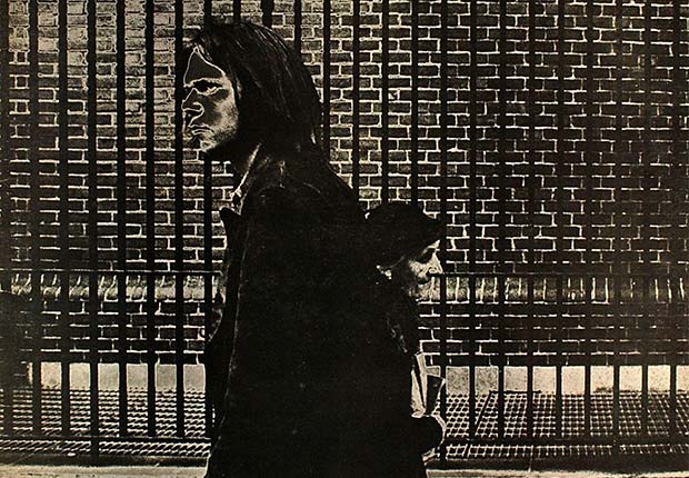 The album cover sleeve of After The Gold Rush by Neil Young, record released in 1971