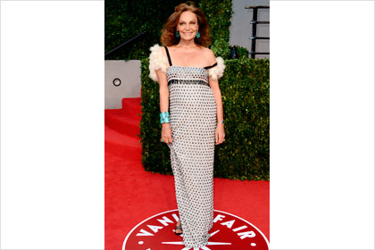 Diane Von Furstenberg at the Oscars