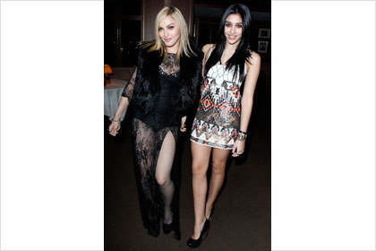 Madonna and daughter Lourdes at the Oscars