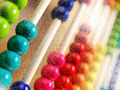 colorful abacus for count down game