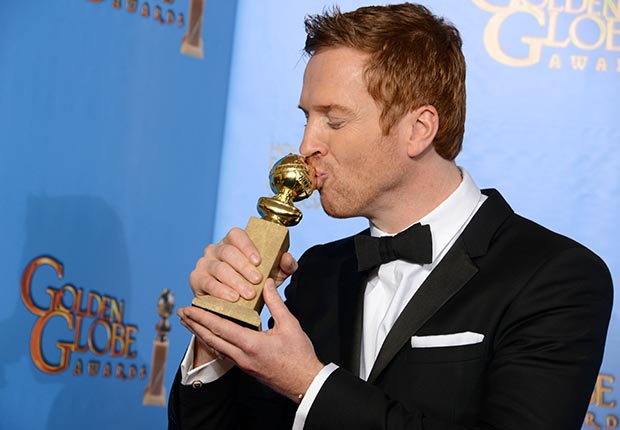 Actor Damian Lewis at 70th Annual Golden Globe Awards