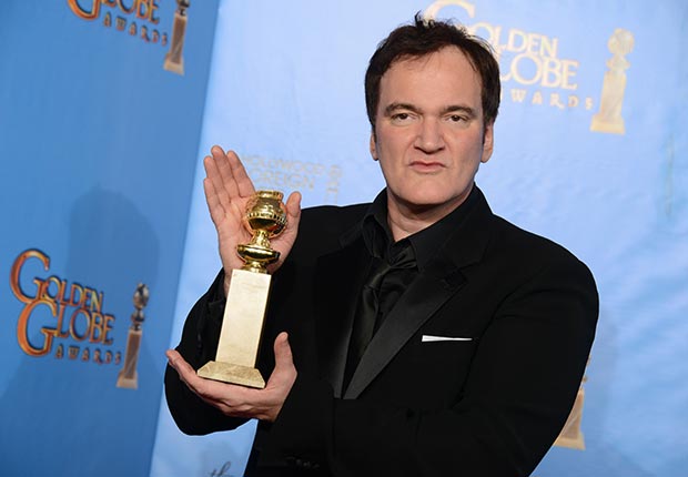 Director Quentin Tarantino at 70th Annual Golden Globe Awards
