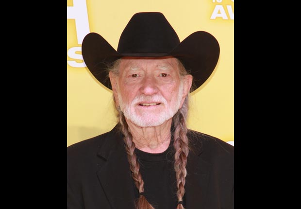 Country singer Willie Nelson,  April Milestone