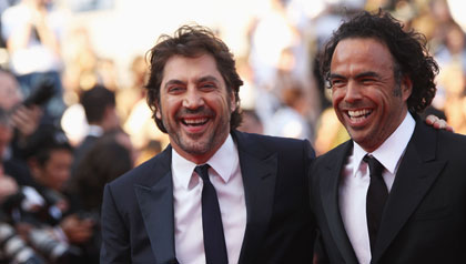 Javier Bardem y Alejandro Gonzalez Inarritu Javier Bardem y Alejandro Gonzalez Inarritu