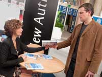 Cécile de France as Marie Lelay and Matt Damon as George Lonegan in Warner Bros. Pictures' drama <i>Hereafter</i>.