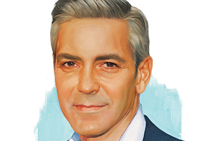 George Clooney turns 50 years