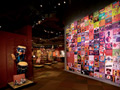 Room from the American Sabor Exhibit, exploring the roles of Latino musicians.