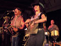 Andrew Carriere and his band perform at Ashkenaz in Berkeley, CA.