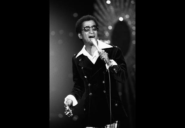 Actor/singer Sammy Davis Jr. on The Tonight Show