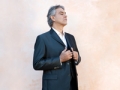 Tenor Andrea Bocelli is photographed for Live Night & Day magazine in Pisa, Italy