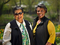 Grannies on Safari television hosts Pat Johnson and Regina Fraser