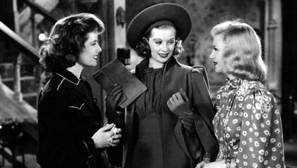 Lucille Ball would have been 100 this year- Lucille Ball stars with Katharine Hepburn and Ginger Rogers in Stage Door, 1937