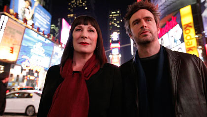NBC show Smash - Anjelica Huston as Eileen Rand, Jack Davenport as Derek Wills