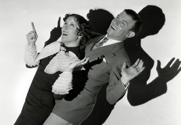 Comedy duo Gracie Allen & George Burns.  For the Best Comedy Shows slide show.