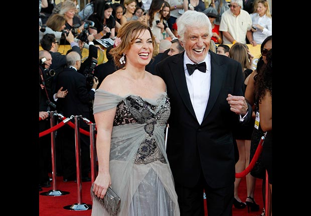 Dick Van Dyke with wife Arlene Silver at the 18th Screen Actors Guild Awards.