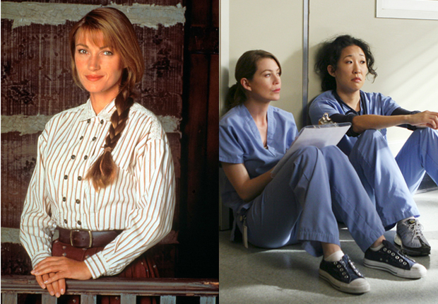 Dr. Quinn Medicine Woman and Christina and Meredith from Greys Anatomy, TV Doctors