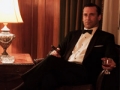 John Slattery and Jon Hamm in Mad Men