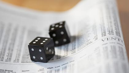 Unos dados sobre un periodico financiero