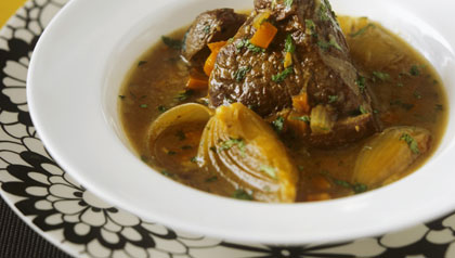Braised beef with vegetables Braised beef with vegetables