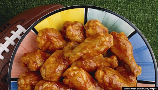 Super Bowl party foods: chicken wings Super Bowl party foods: chicken wings