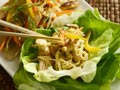 Recetas para prevenir el cancer de colon: Pollo mu shu envuelto en lechuga