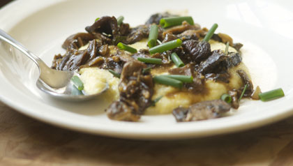 porcini mushrooms and polenta for meatless mondays porcini mushrooms and polenta for meatless mondays