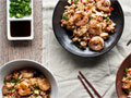 Arroz frito tres delicias, Receta de Dennise Oller