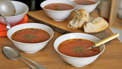 Sopa de domingo - Receta de Denisse Oller