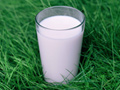 glass of milk - get more calcium to prevent osteoporosis