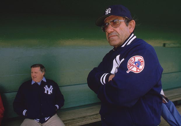 Yogi Berra of the New York Yankees