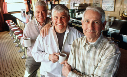 buddies in coffee shop buddies in coffee shop
