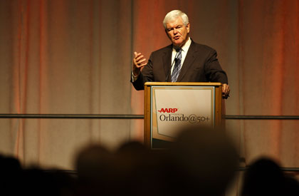 Newt Gingrich at the Member Event in Orlando, FL on October 1, 2010. Newt Gingrich at the Member Event in Orlando, FL on October 1, 2010.