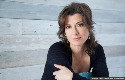 Singer Amy Grant. The Grammy-winning Christian recording artist's How Mercy Looks From Here will be available May 14.