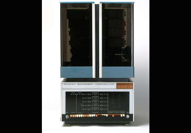 The PDP-8, or Straight-8, minicomputer was manufactured by the Digital Equipment Corporation (DEC), United States. It was the first minicomputer.