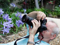 Fotografiando su jardin