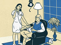 The cost of long-term care in an assisted living facility can deplete savings.