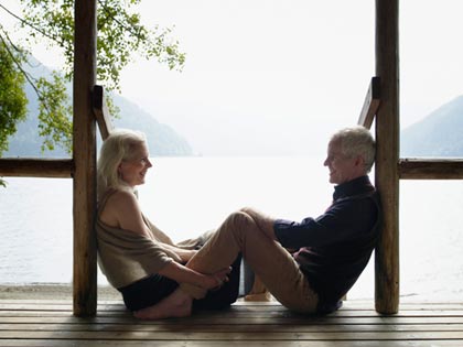 couple in a gazebo couple in a gazebo