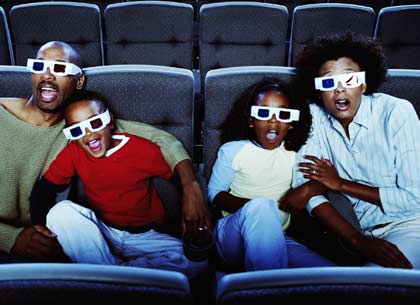 at the movies