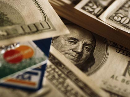 cash and credit cards cash and credit cards