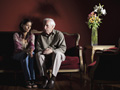 debt challenge, senior man and daughter, and kids driving you broke