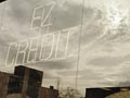 Furniture storefront with EZ Credit sign