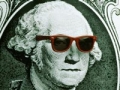 George Washington wearing sunglasses, Summer Savings Quiz