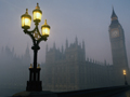 Una noche nublosa en Londres
