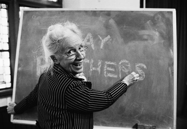 Maggie Kuhn, founder of the Gray Panthers