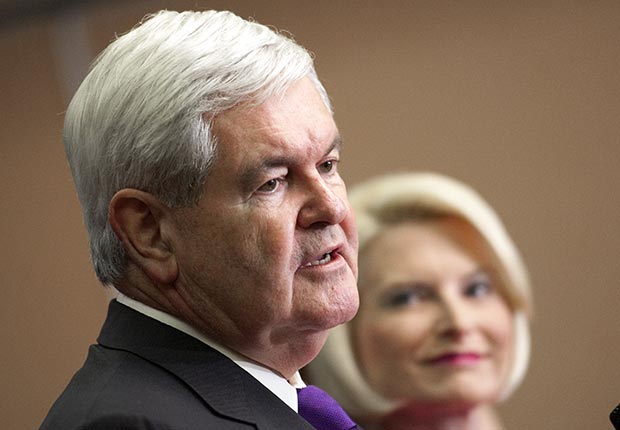 Newt Gingrich and Callista Gingrich, Powerful Men Over 50 Who Cheat