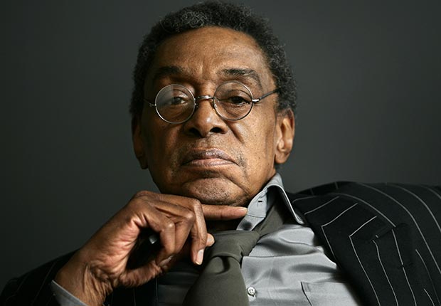 TV host Don Cornelius.  Cornelius hosted Soul Train, and he died on February 1, 2012.