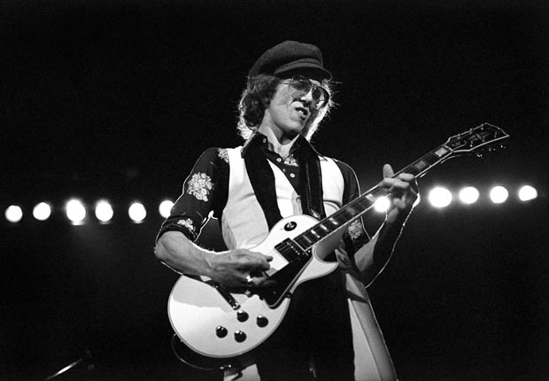 Bob Welch guitarist on stage